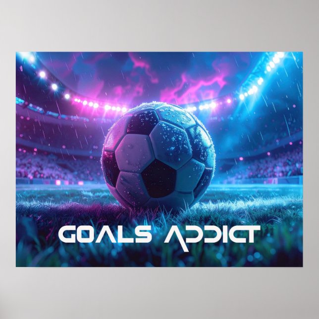 PÓSTER SOCCER - FOOTBALL - GOALS (Frente)