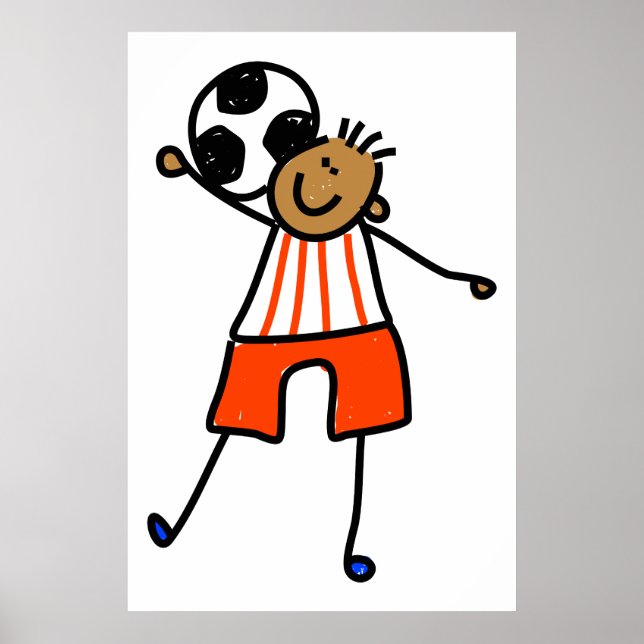 Póster Soccer Kid (Frente)