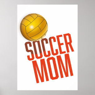 Póster Soccer Mom