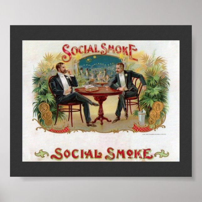 Póster Social Smoke (Frente)