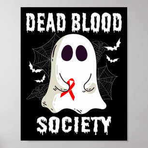 Póster Sociedad de Fantasma Muerta de Sangre Conciencia s