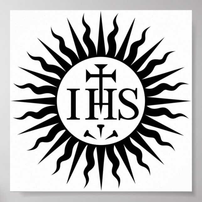 Póster Sociedad de Jesús (Jesuitas) (Frente)