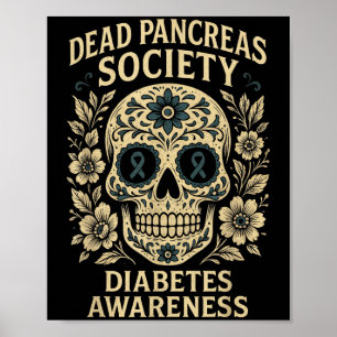 Póster Sociedad de páncreas muerto - Diseño de cinta de c