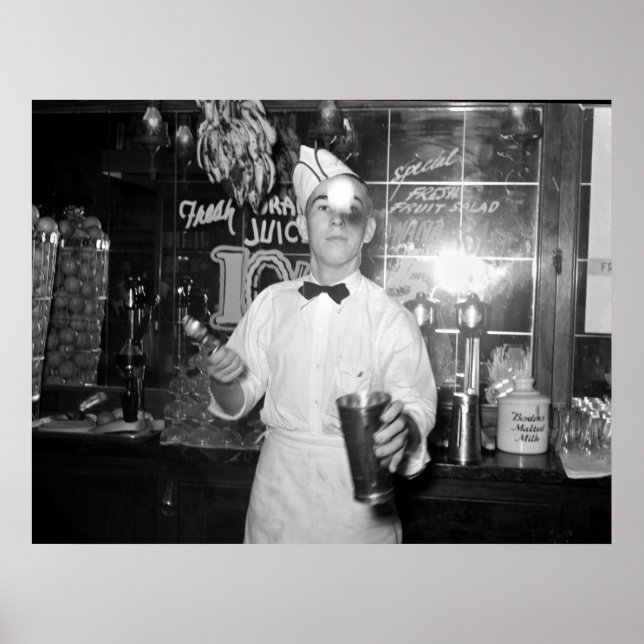 Póster Soda Jerk: 1939 (Frente)