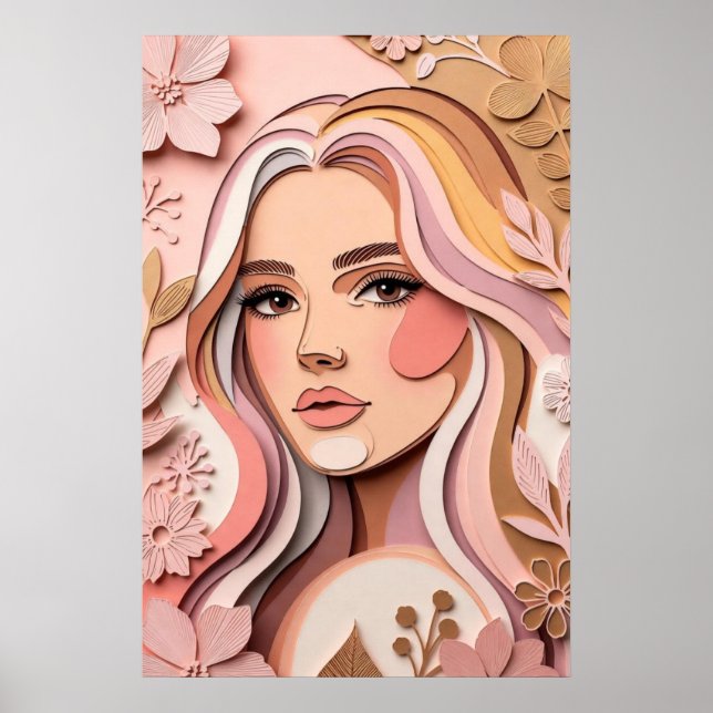Póster Soft Bloom Muse (Frente)