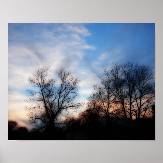 Póster Soft Focus Sunset Print (Frente)