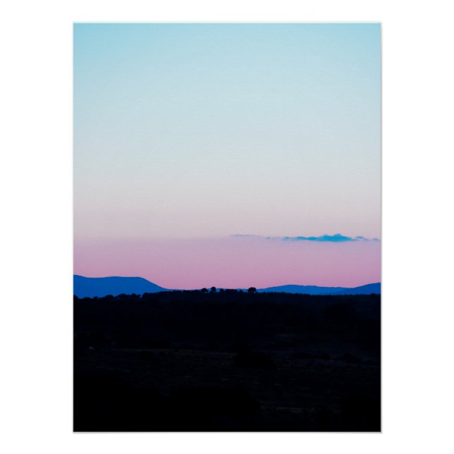 Póster Soft Horizon (Anverso)