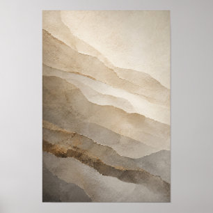 Póster Soft Strata — Aurema (Retrato)