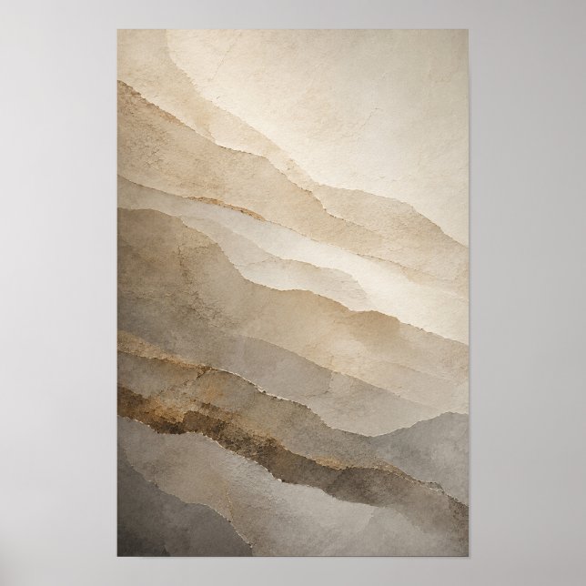 Póster Soft Strata — Aurema (Retrato) (Frente)