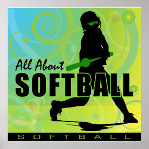 Póster softball108