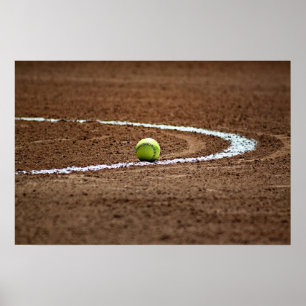Póster Softball Sport