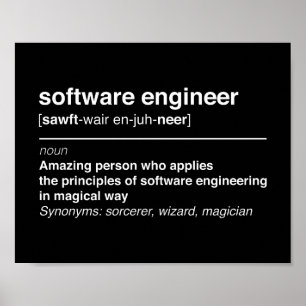 Póster Software Engineer