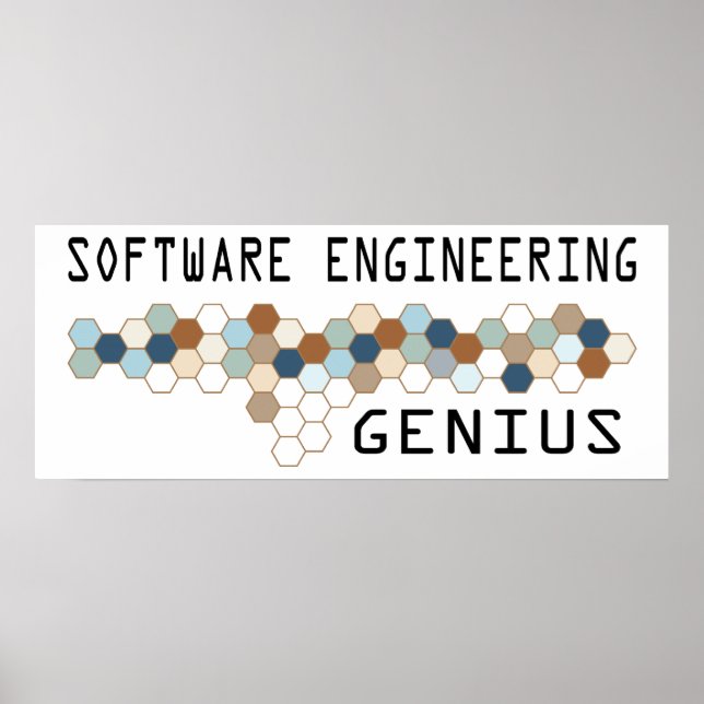 Póster Software Engineering Genius (Frente)