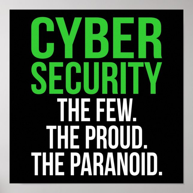 Póster Software informático de tecnología informática de  (Frente)