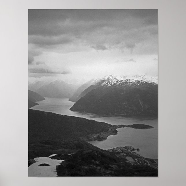 Póster Sognefjord, Noruega (Frente)