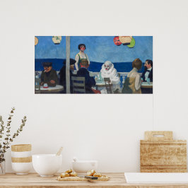 Póster Soir Bleu | Edward Hopper |