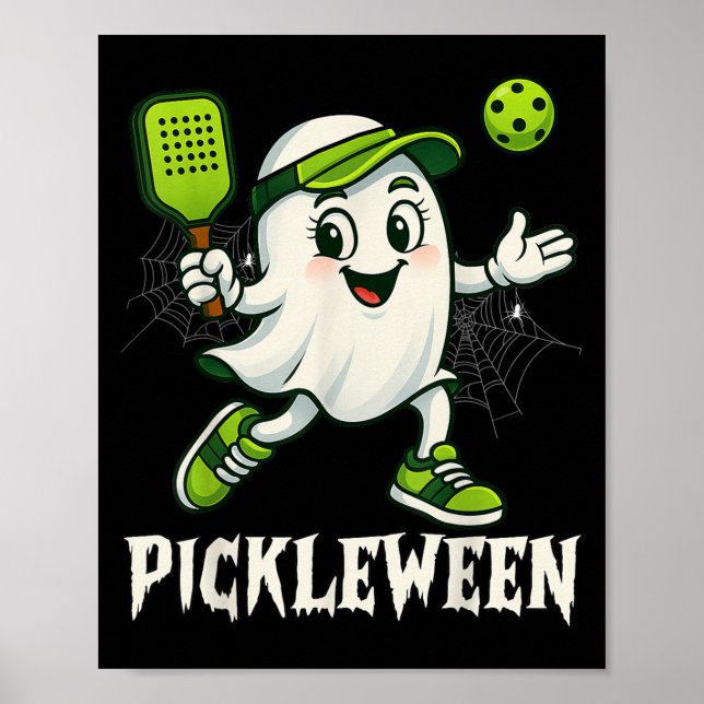 Póster Soky Boo Ckleball Halloween Ghost Womens  (Frente)