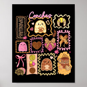 Póster Soky Conchas Fantasma Halloween Pan Dulce Gir