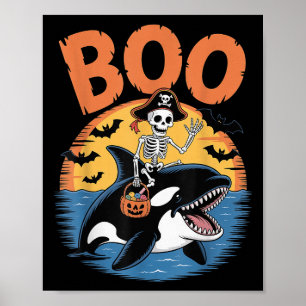 Póster Soky Orca Costume En Boo Orca Halloween