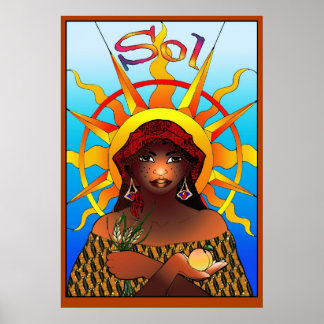 Póster Sol