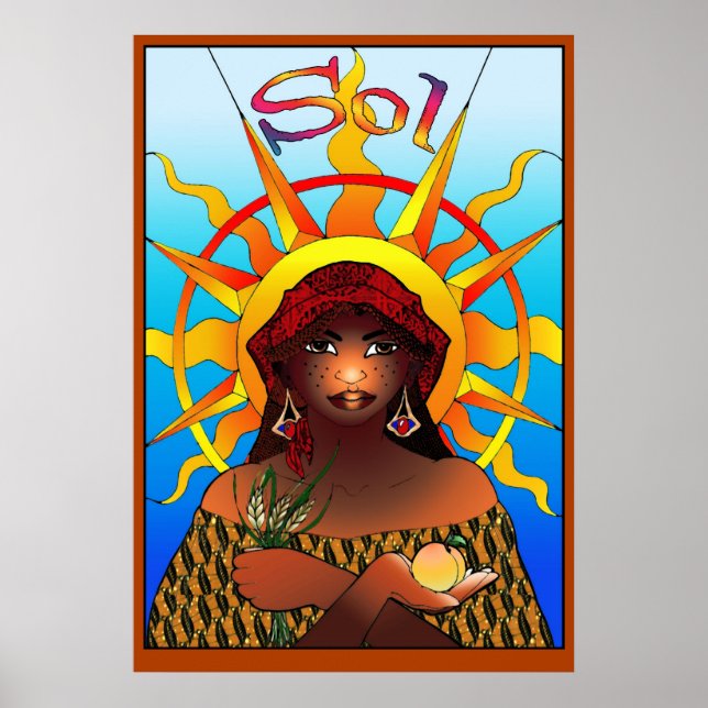Póster Sol (Frente)