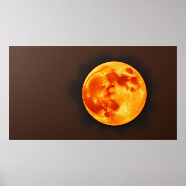 Póster Sol Ardiente (Frente)