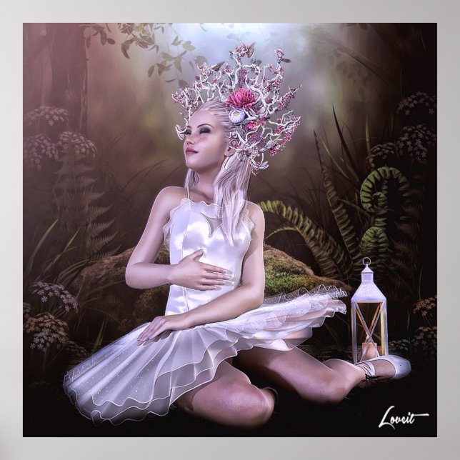 Póster Sol cálido (Frente)