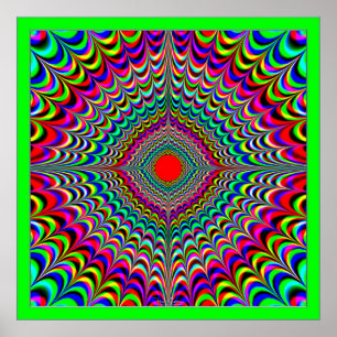 Póster Sol de arcoiris