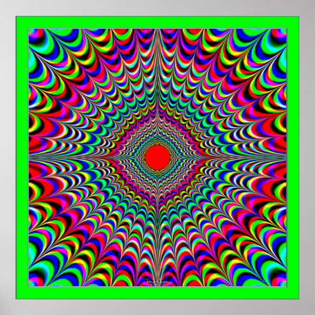 Póster Sol de arcoiris (Frente)