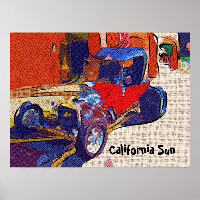 Póster Sol de California (Frente)