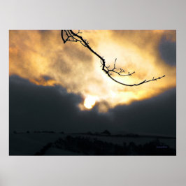 Póster Sol de invierno