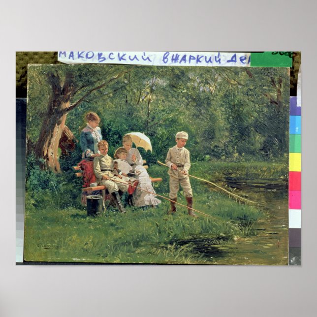 Póster Sol de mediodía, 1881 (Frente)