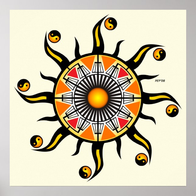 Póster Sol de una cesta (Frente)