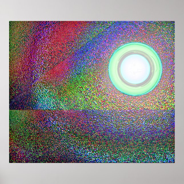 Póster Sol desértico (Frente)