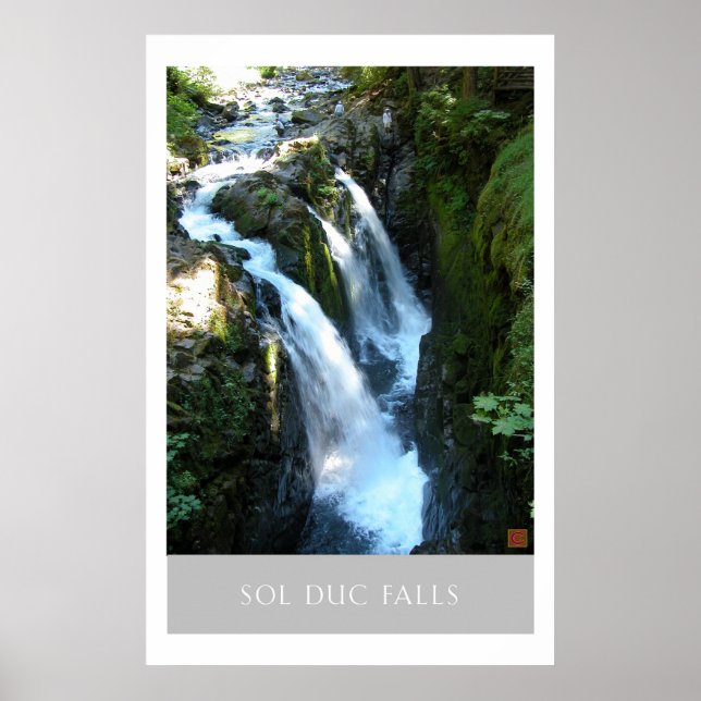 Póster Sol Duc Falls-Print (Frente)