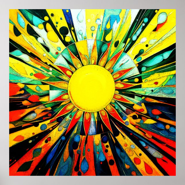 Póster Sol En Resumen 910 (Frente)