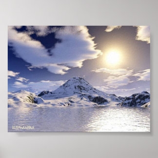 Póster Sol frío