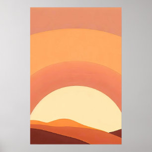 PÓSTER SOL MINIMALISTA BOHO