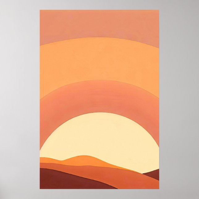 PÓSTER SOL MINIMALISTA BOHO (Frente)