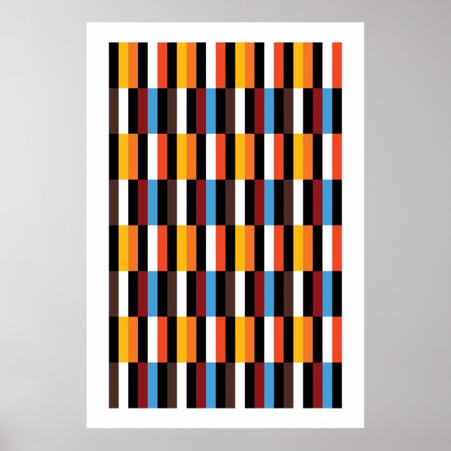 Póster Sol moderno (Frente)