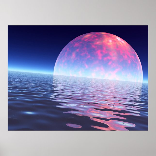 Póster Sol moribundo (Frente)