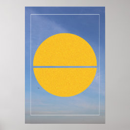 Póster Sol Quemado - Diseño Original TMD