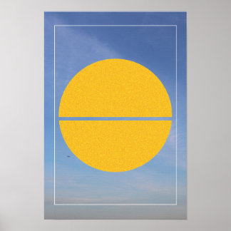 Póster Sol Quemado - Diseño Original TMD