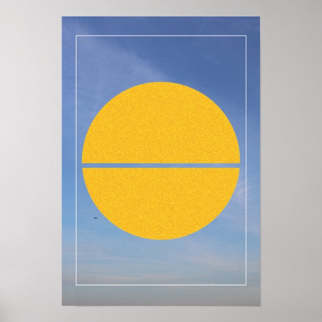 Póster Sol Quemado - Diseño Original TMD (Frente)