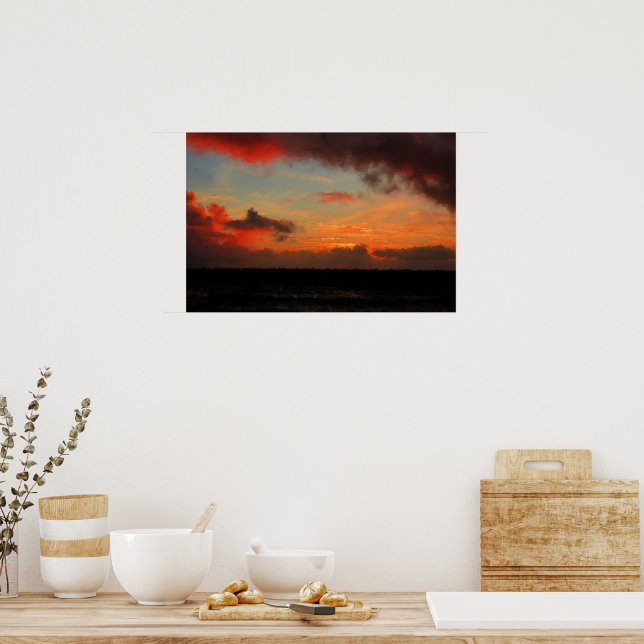 PÓSTER SOL SOBRE EL MAR (Cocina)