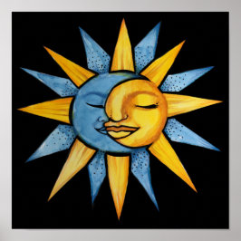 Póster Sol y Luna