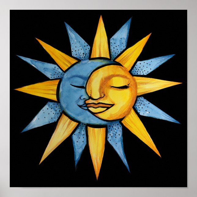 Póster Sol y Luna (Frente)