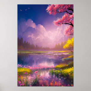 Póster Solace en el pacífico oasis forestal