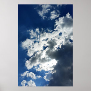 Póster Solamente nubes