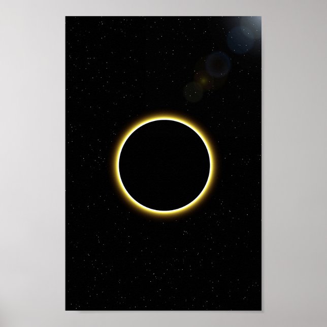Póster Solar Eclipse Wall Decor Poster (Frente)